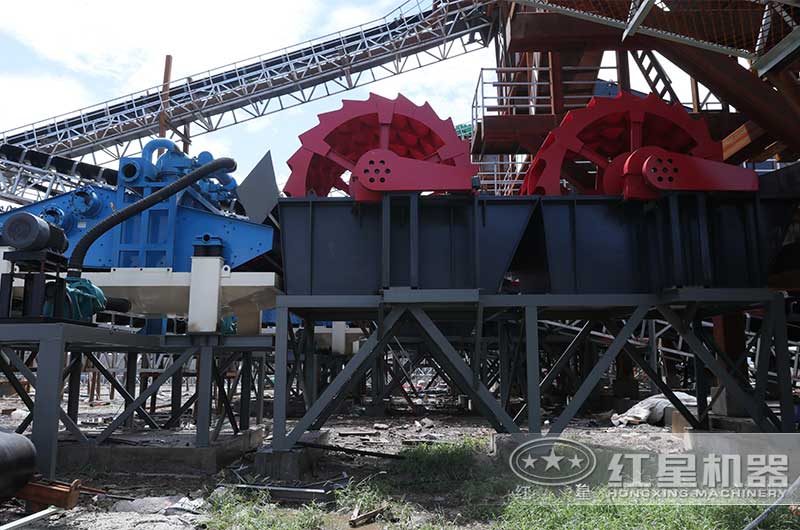 水輪式洗砂機 水輪式洗砂機